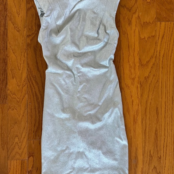 RTA Party Silver Dress - Handcrafted Size 0 - Picture 2 of 6